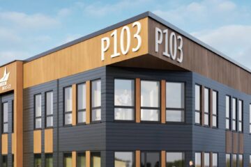 P103 ärihoone välisvaade